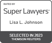Rated By | Super Lawyers | Lisa L. Johnson | Selected In 2023 | Thomson Reuters